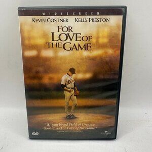 For Love Of The Game DVD Kevin Costner Kelly Preston Widescreen Universal